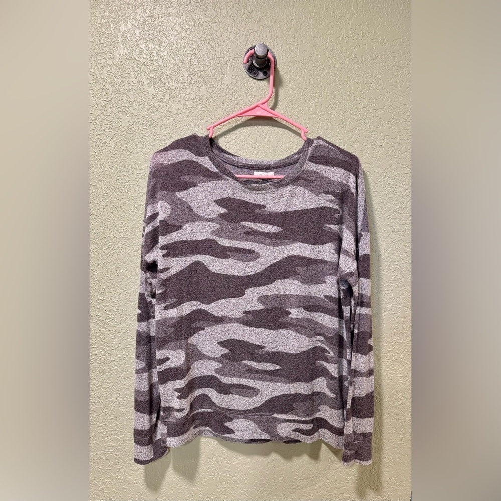 Maurices Camouflage Long Sleeve Tee